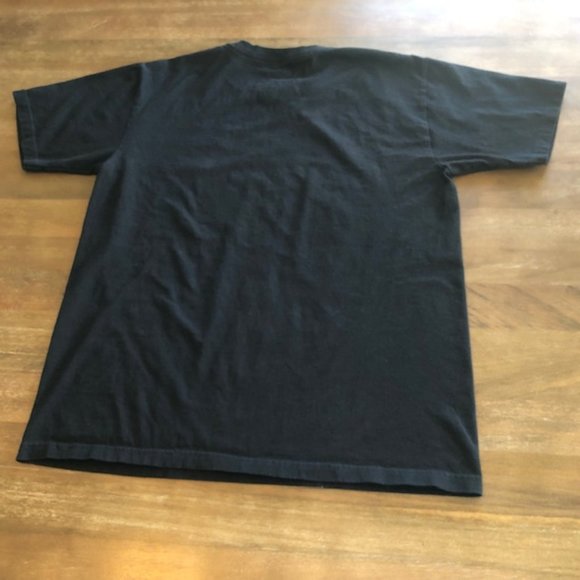 Mickey Mouse Black Multi Color 100% Organic Cotton Tee Shirt- Disney Store Med M - Picture 4 of 4